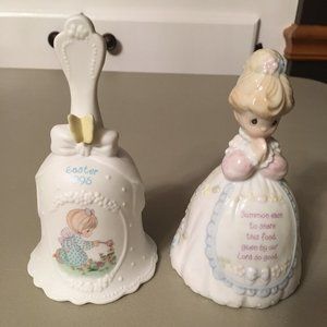 Precious Moments Bells (2) - 102105 & 135461
